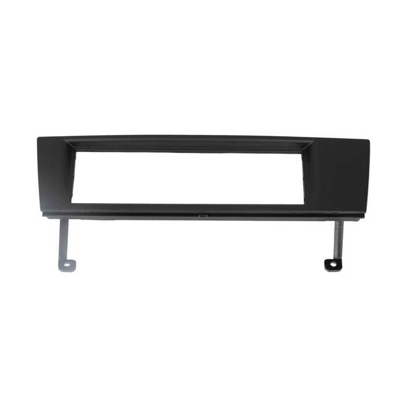 CarMeng La 1Din Car Stereo Radio Fascia DVD Audio Navigation Panel Frame Fit for 3 Series E90/E91/E92/E93 2004-2012