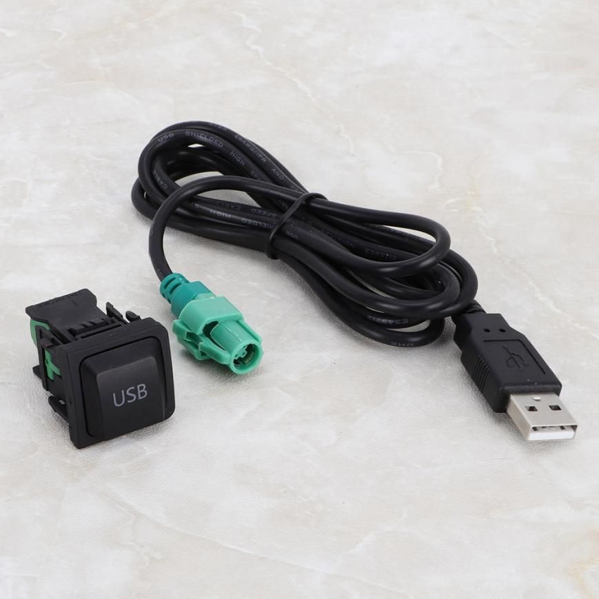 CD Player Switch Button USB Cable Bluetooth Audio Adapter Accessory