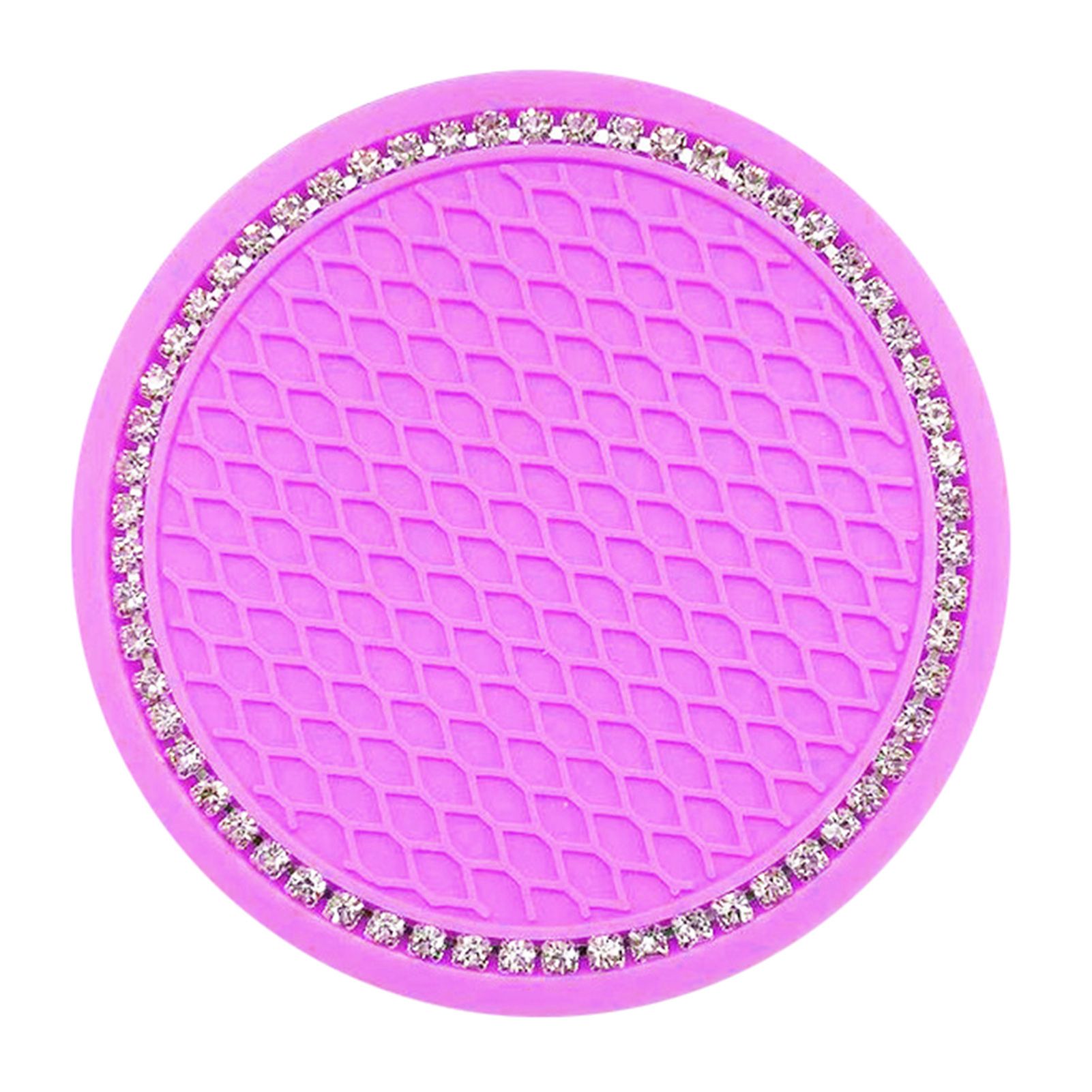 Car Cup Pad Portable Decorative Rhinestone Car Cup Coaster