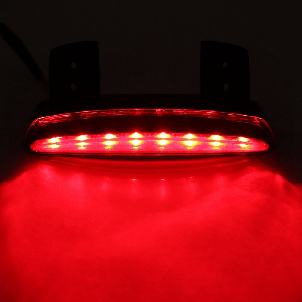 8 LED Motorcycle Stop Brake License Plate Rear Tail Light For Harley Davidson