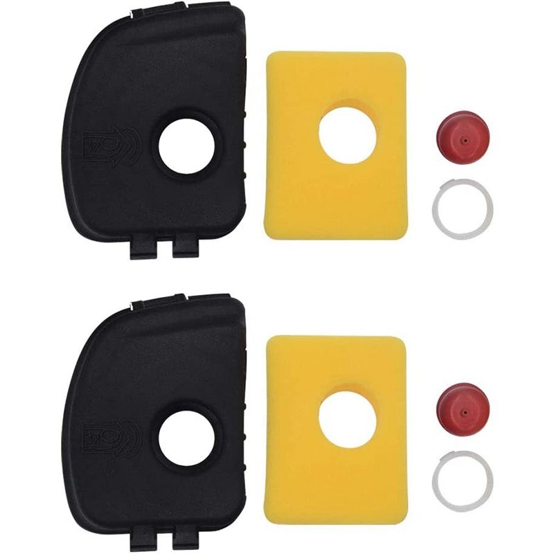 2 Pack 595660 799579 594281 Air Filter Cover and Air Filter and Fits for Briggs & Stratton Lawn Mower