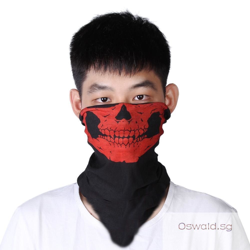 Bicycle Cycling Ski Skull