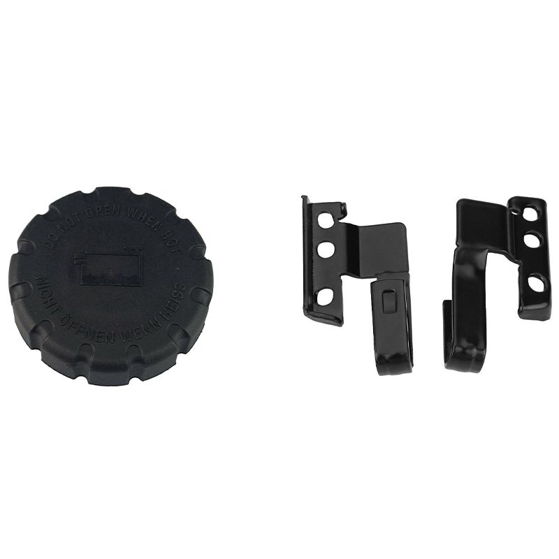 1x Radiator Coolant Expansion Tank Cap for Mercedes-Benz & 2Sets Universal Front Windshield Wiper Blade Arm Adapter