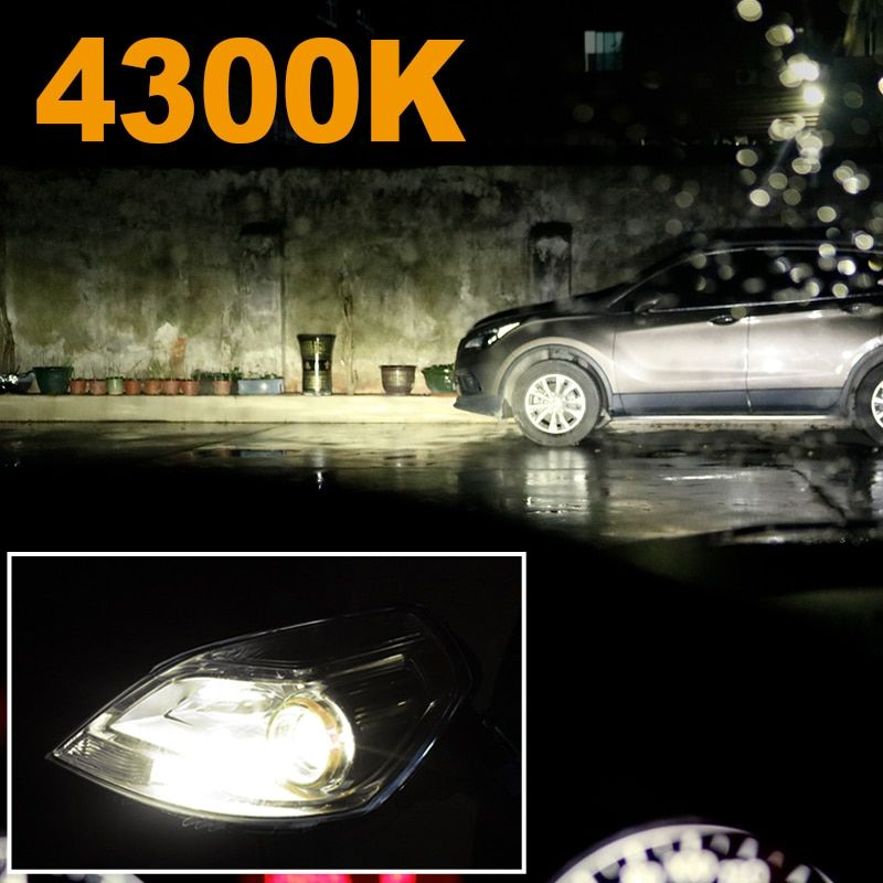hlxg H4 LED H7 H11 H8 HB4 H1 H3 9005 HB3 Auto Car Headlight Bulbs Motorcycle 8000LM Car  6500K 4300K 8000K fog lights-S2Plus  48W 12000LM-H8