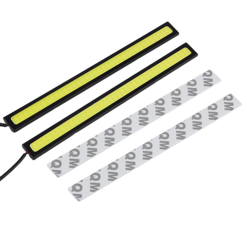 LALA 2pcs 6W 17cm Car LED Lights DRL Fog Daytime Driving Lamp Waterproof NEW
