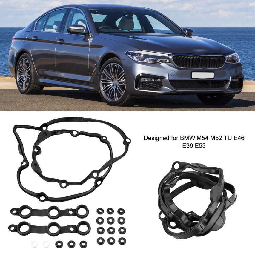 Valve Cover Repair Rubber Sealed Kit for BMW M54 M52 TU E46 E39 E53