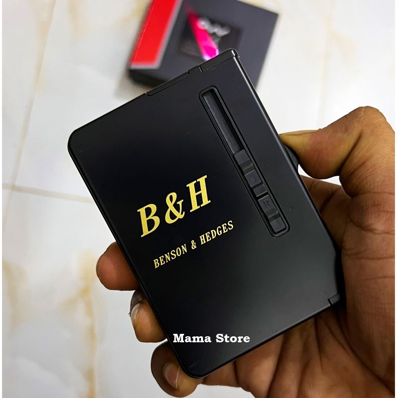 2-IN-1 CIGARETE CASE WITH LIGHTER