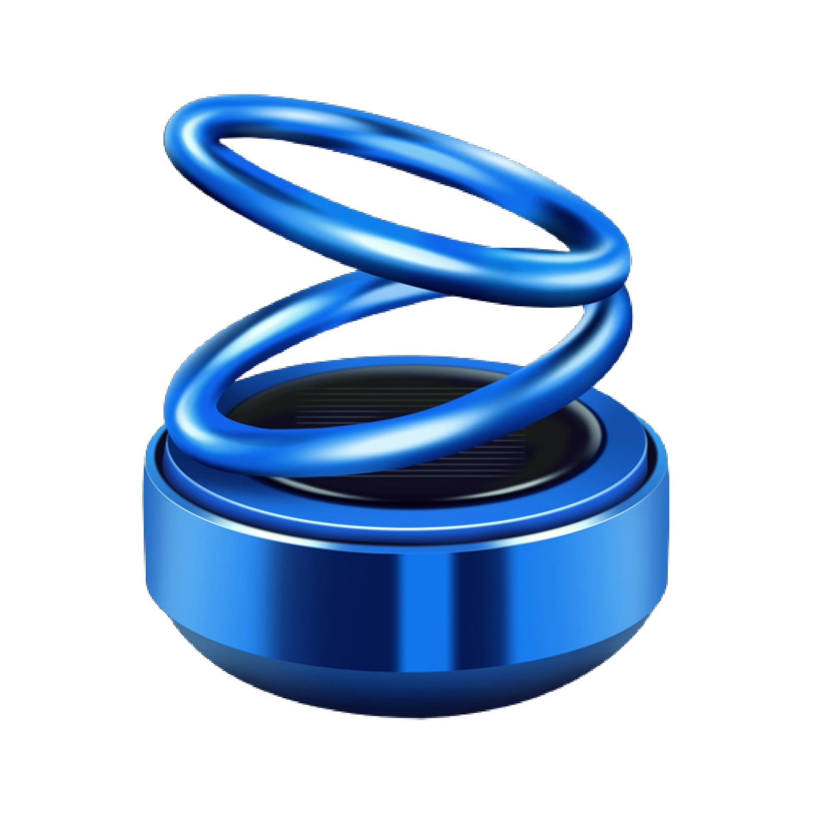 Car Fragrance Double Rings Rotary Magnetic Car Diffuser Perfume