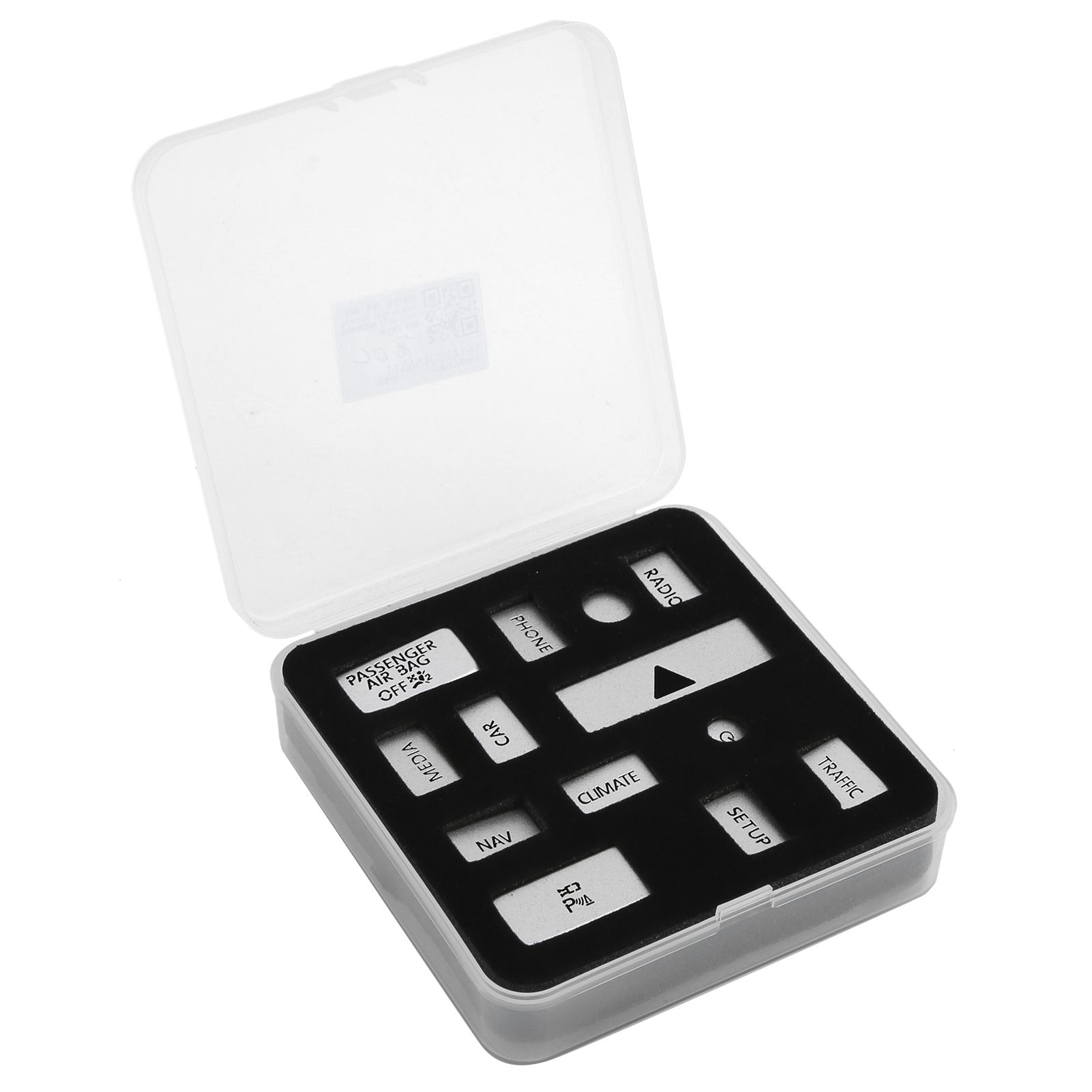 13pcs Car Navigation Button Frame Sticker