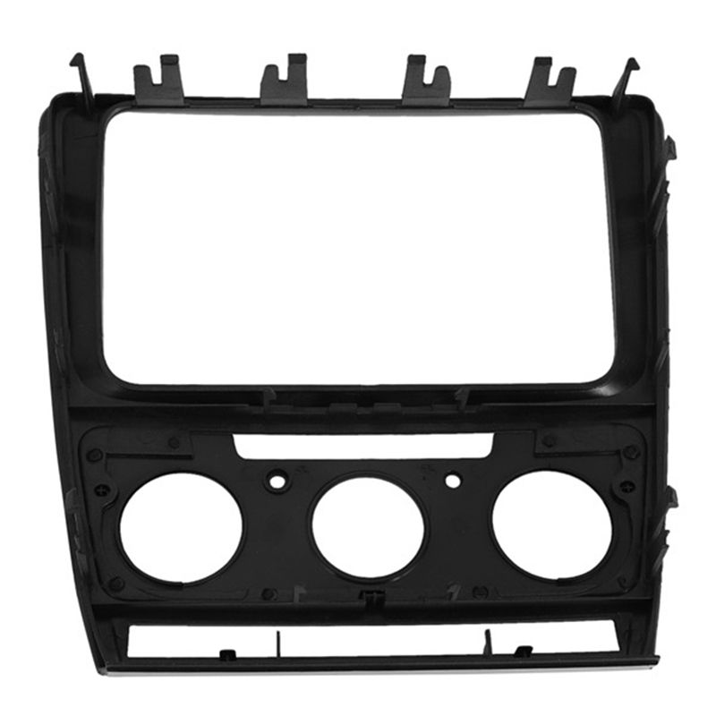 Car 2 Din Radio Panel Frame Tirm Kit Bezel Adapter for SKODA Manual
