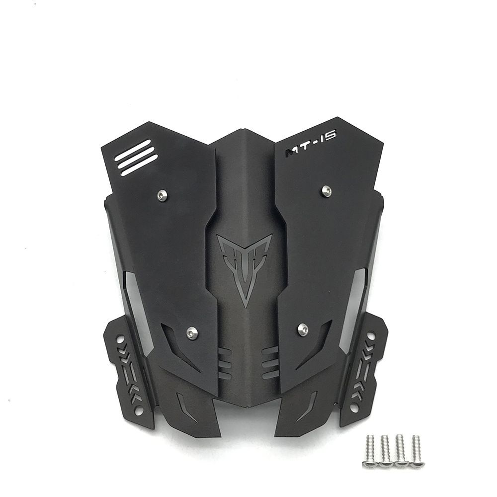 Motorcycles Windscreen Windshield for Yamaha MT-15 MT 15 MT15 2019-2020 Aluminum Alloy Screen Accessories Black
