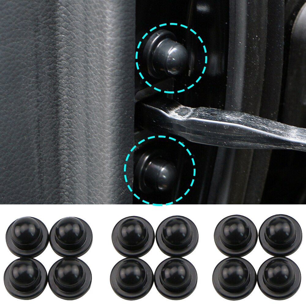 DAEFAR Car Door Lock Screw Protector Cover Accessories For Ford Fiesta Ecosport Focus 2 3 4 Mondeo Kuga Fusion Ranger