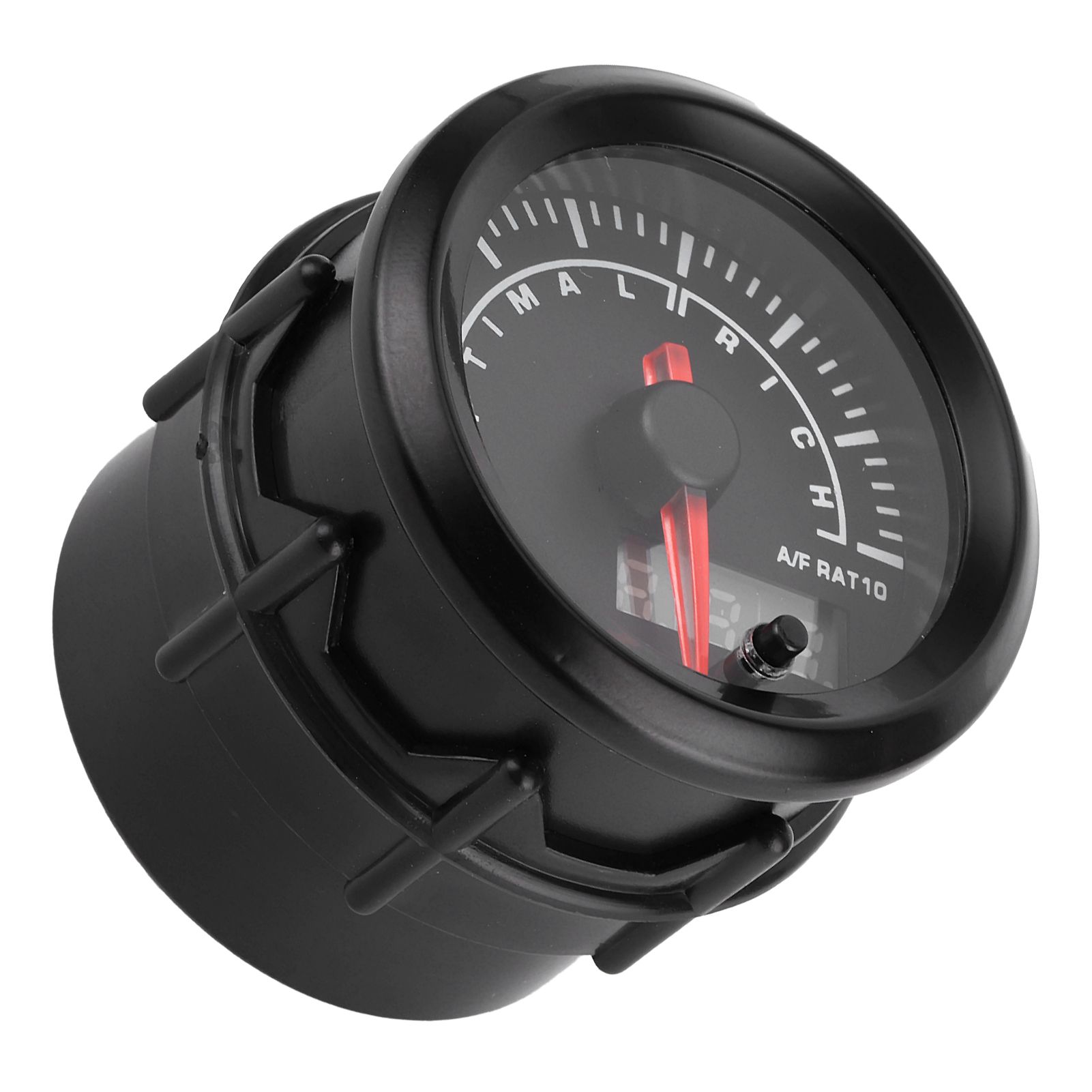 Universal Fuel Ratio Gauge Pointer LED Digital Display 52mm Dia Auto Instrum