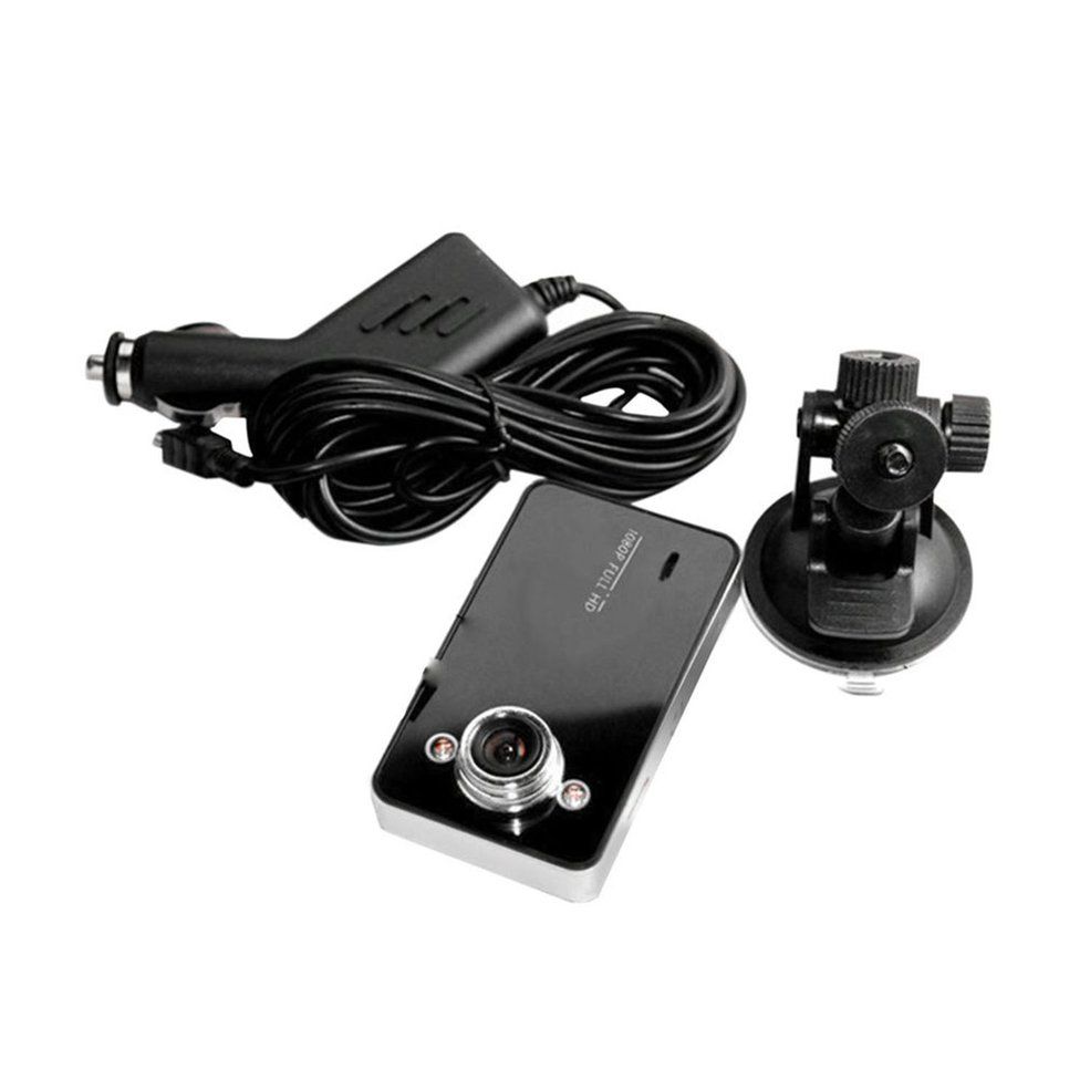 HA K6000 Auto Tachograph Car Camera DVR Camcorder Video Recorder Full 1080P-Black