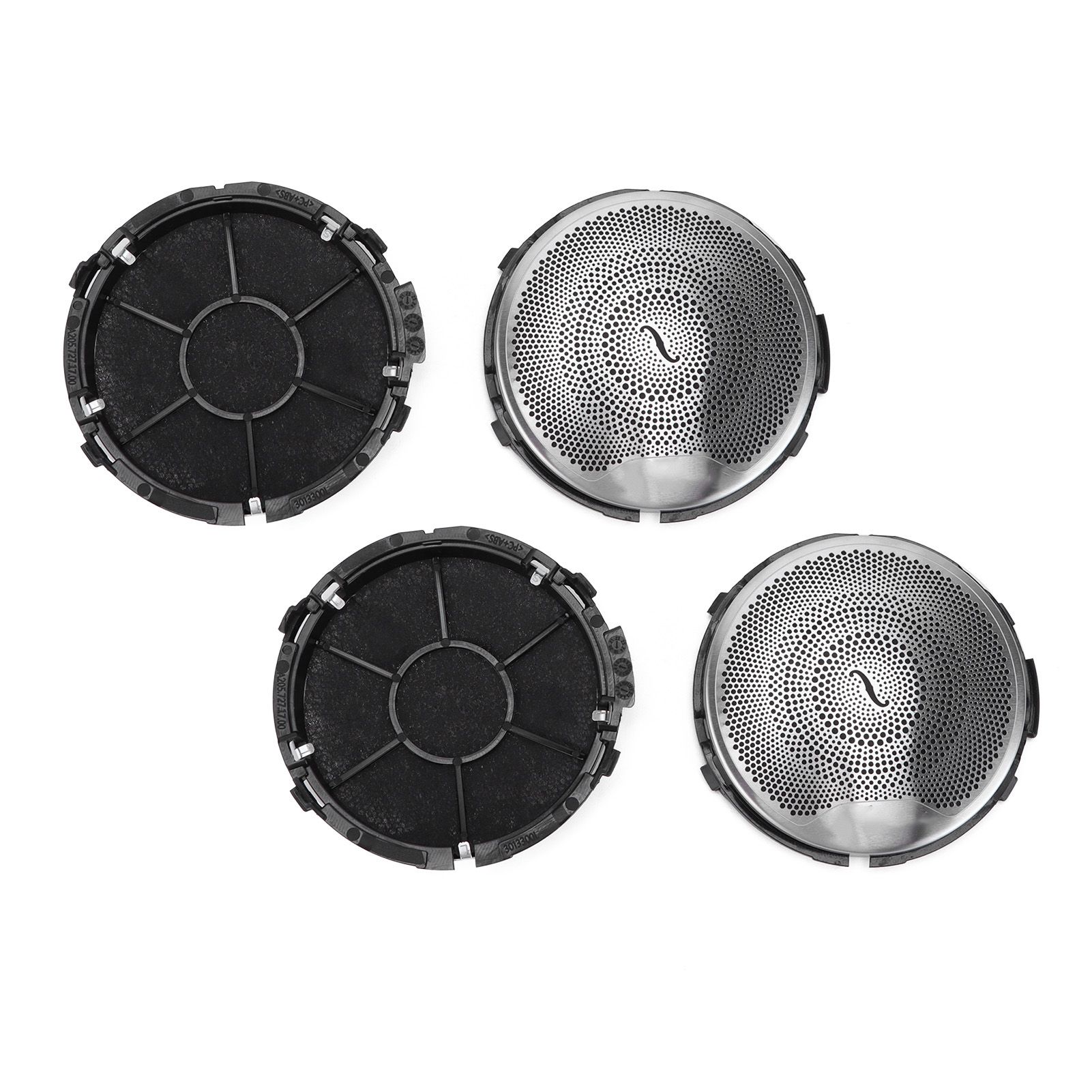 4pcs Door Midrange Speaker Covers Replacement For ‑Benz C GLC E‑Class W2