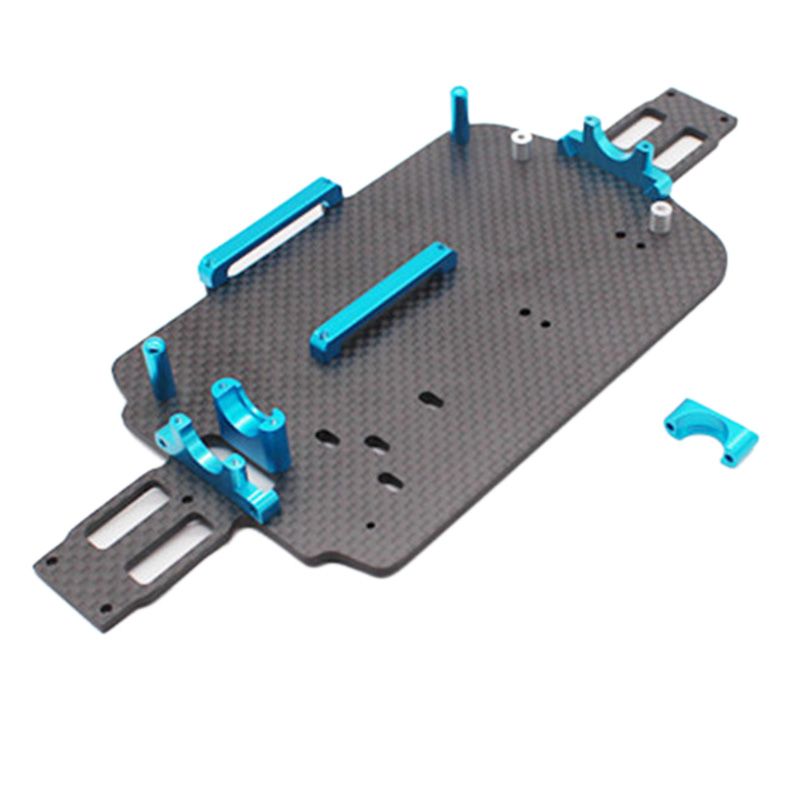 For WLtoys A949 A959 A969 A979 K929 A959-B A969-B A979-B A979-A A979-3 RC Car Spare Part A949-03 Carbon Fiber Chassis Low Body Shell