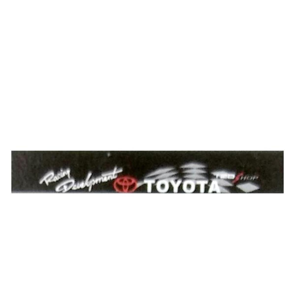 TOYOTA Car Universal Windshield reflective sticker Sport Windshield Banner Vinyl Decal Sticker CAR FRONT Windshield Glass Sticker