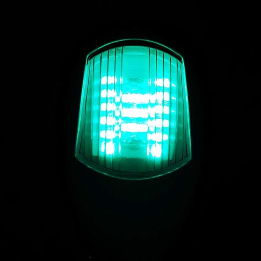 1 Pair of Left Right Singal Lamp Navigation Light for Boat / Marine Yacht