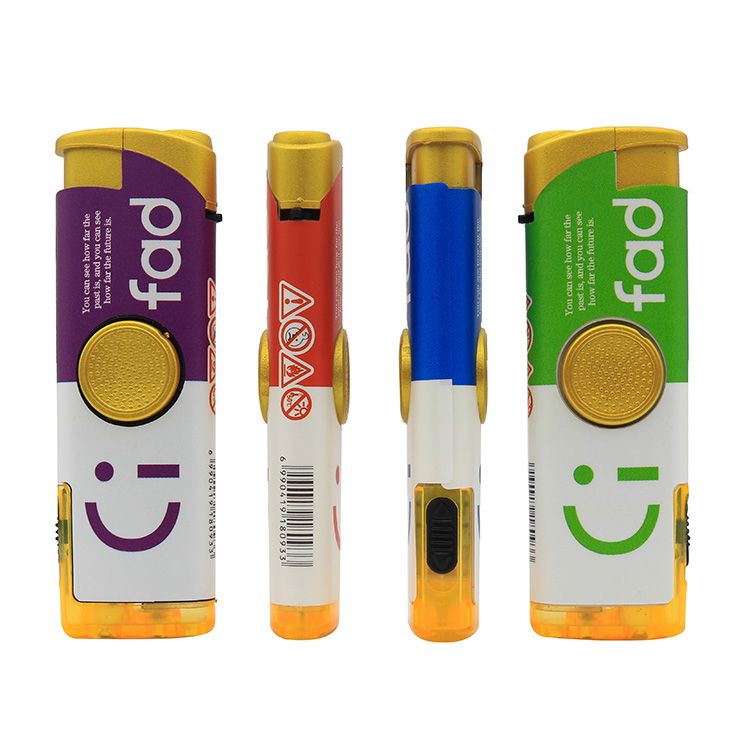 Spinner Gas Lighter 1 Piece-Assorted Colors