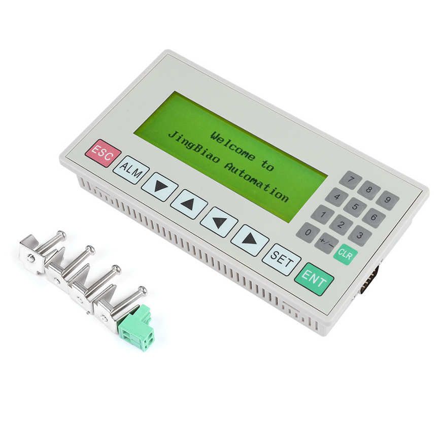 3.7 inch Text Display OP320-A HMI Support S485/RS232 Communication Port With Cable For PLC