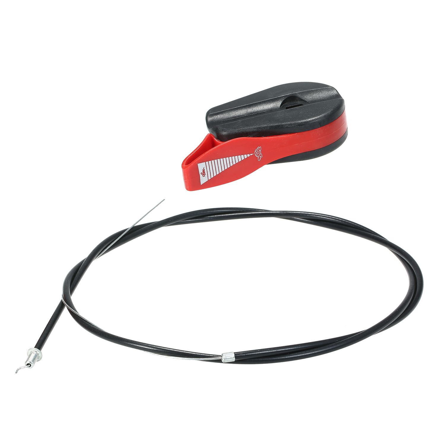 Universal Garden Lawn Machine Throttle Switch Assembly Mower Throttle Cable Switch for Electric Petrol Lawn Mower (Throttle Switch + Throttle line)