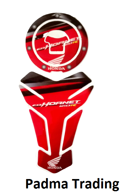 Fuel Tank Pad Sticker for Motorcycle CB Hornet 160R. RED
