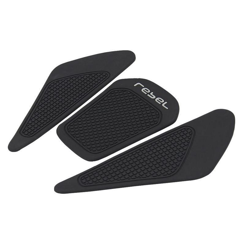 Motorcycle Tank Rubber Sticker Protector Sheath Knee Tank Pad for Honda REBEL500 REBEL300 REBEL CMX 500 CM500 CM300