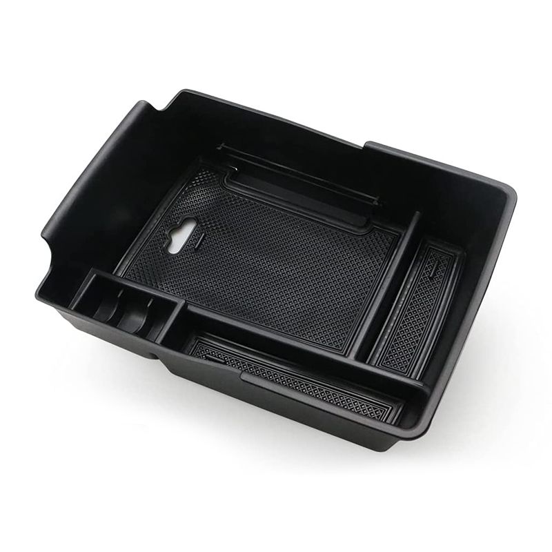 BRADOO-Center Console Organizer Tray for 2020 2021 Hyundai Santa Fe TM Accessories Car Armrest Holder Secondary Storage Box