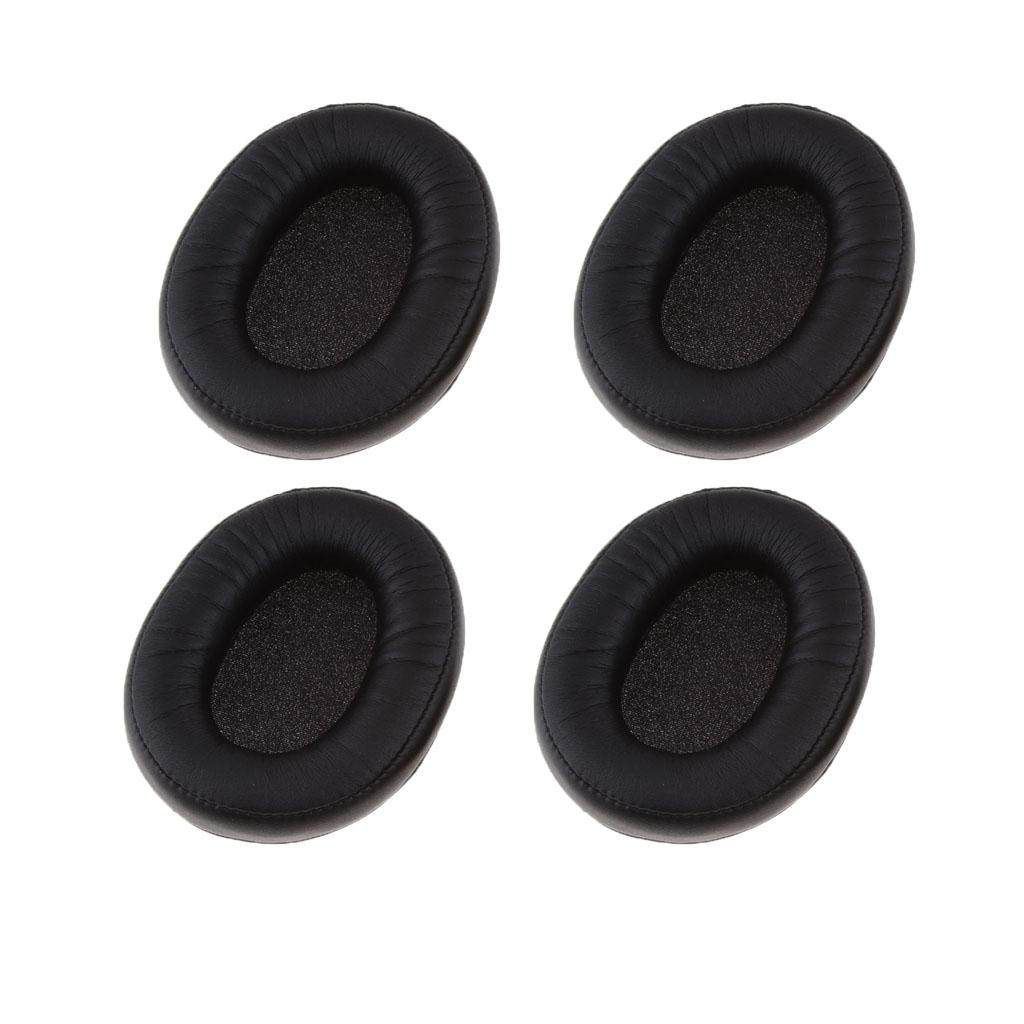 Black Replacement Ear Pads Cushion for Kingston alpha HyperX Cloud Headphone
