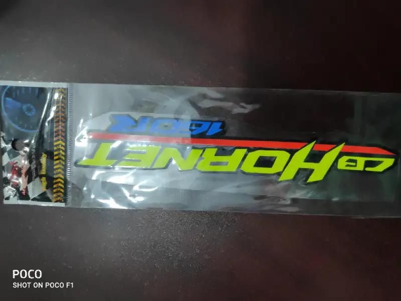 HORNET LOGO Reflective Emblem Decal Car Bike Sticker Logo (5x5 Inch)