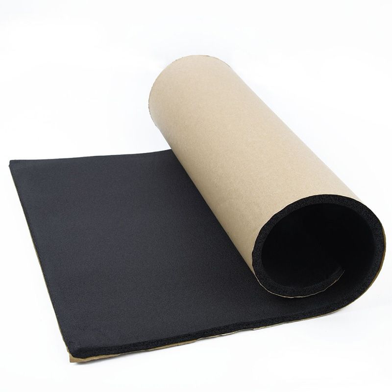 9Pcs Car Van Sound Proofing Deadening Insulation Foam  30Cmx50Cmx6Mm Protector Auto Sound Insulation Deadening Accessories