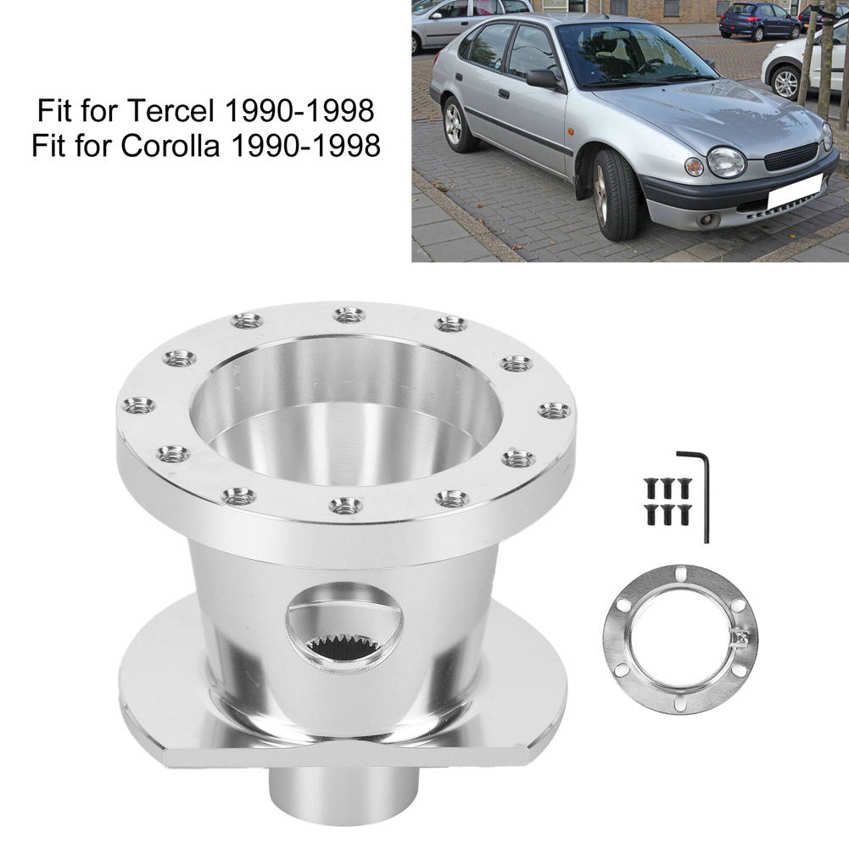 6‑Hole Steering Wheel Hub Adapter Car Modification Accessory Kit Fit for Tercel 1990‑1998