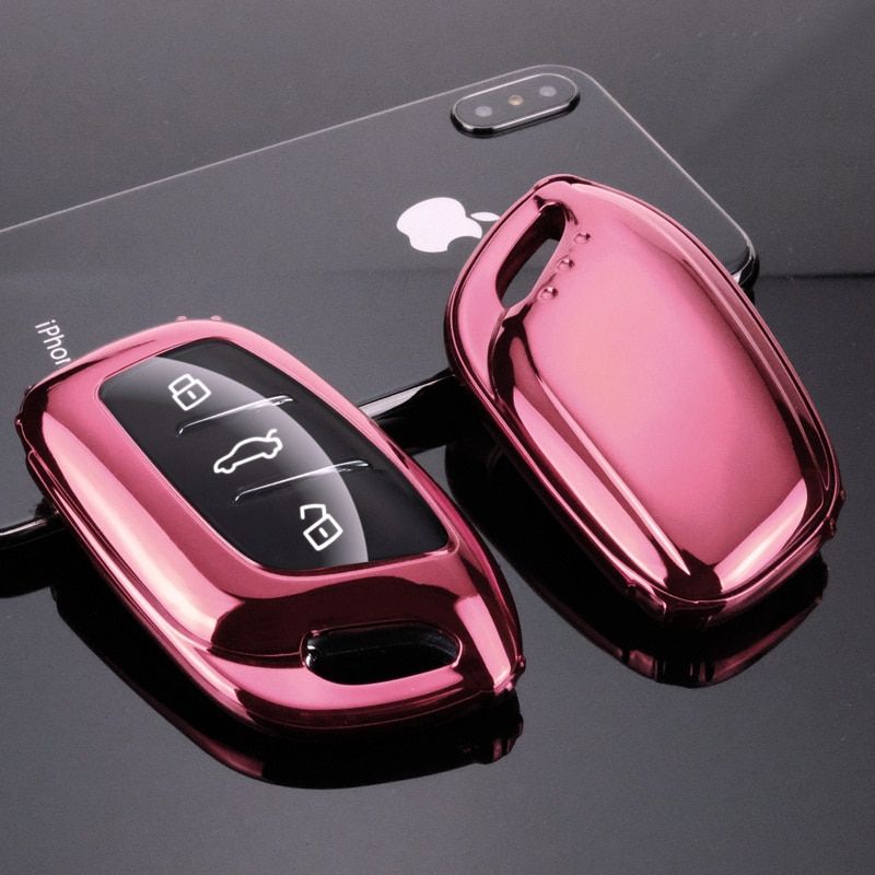 Soft TPU Car Smart Remote Key Case Full Cover For Roewe RX5 i6 ERX5 i5 RX8 RX3 For MG6 MG ZS EV EZS HS EHS Accessories