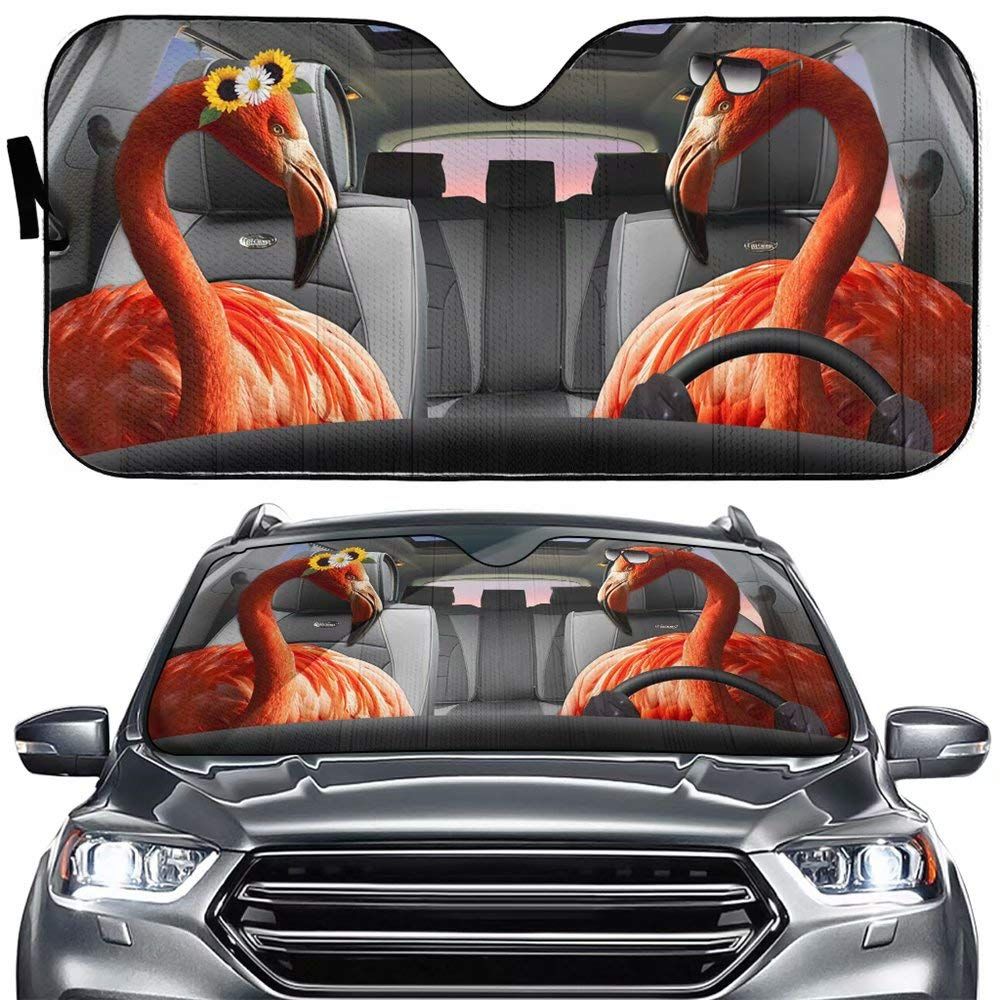 Car sunshade German Shepherd Car Front Window Windshield  Driver Car Sun Shade Anti-Sunlight Automotive Cover Pet-Pet Sunshades 1-5