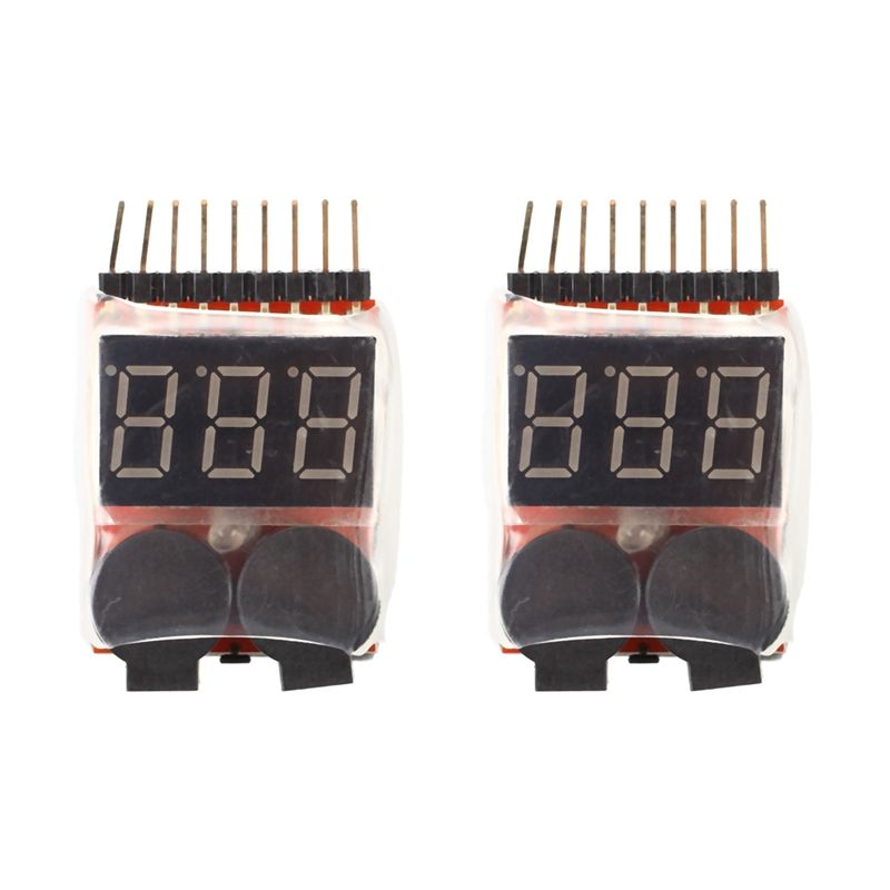 1S-8S Lipo Tension Faible testeur tester Buzzer Alarme indicateur