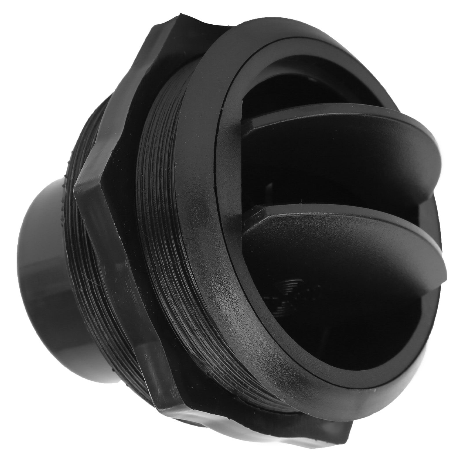 82/75/46mm Air Conditioning Outlet Long Type Black For RV Construction Vehicle