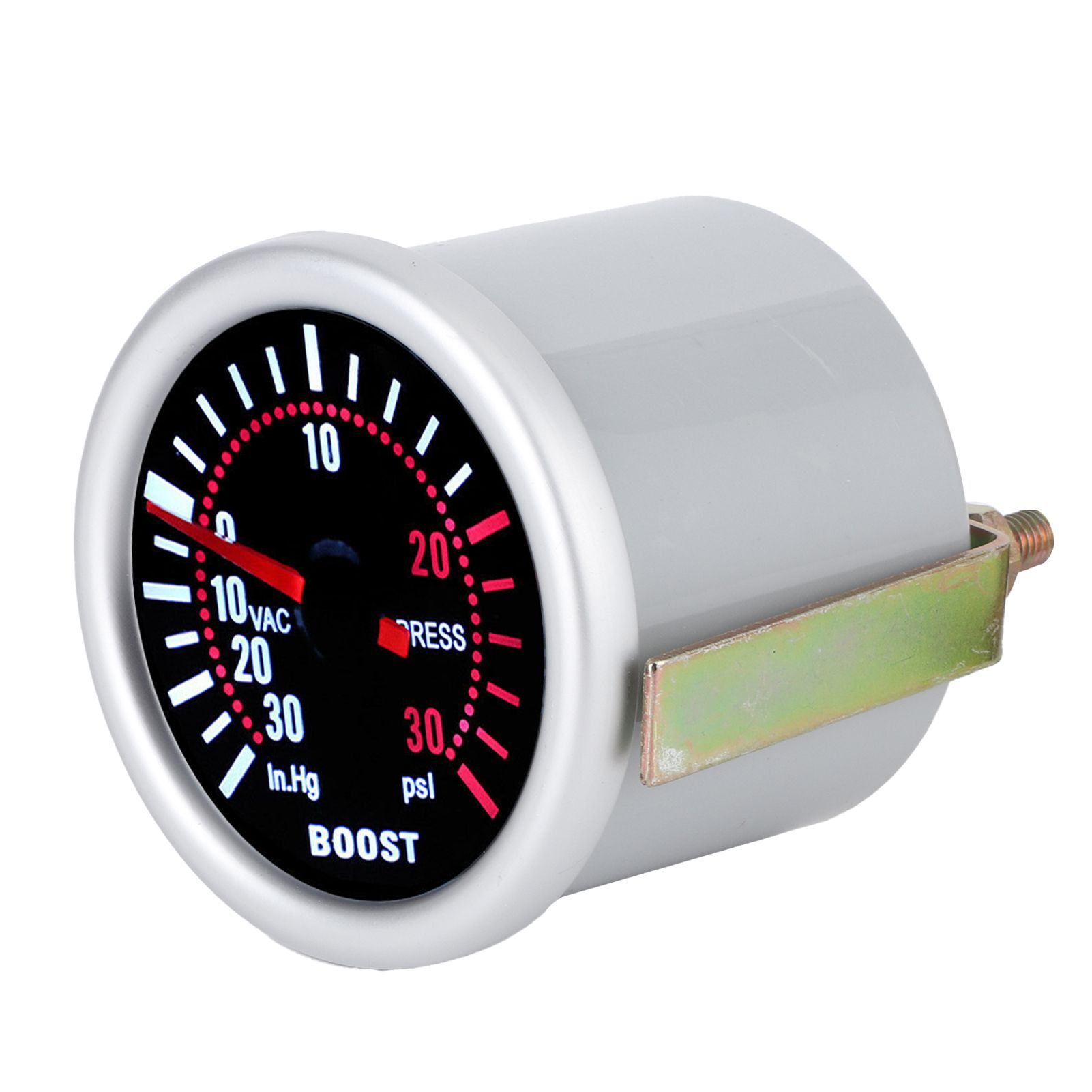 2in 12V Gauge ‑30‑30PSI Pointer Auto Car Pressure Meter High Accuracy
