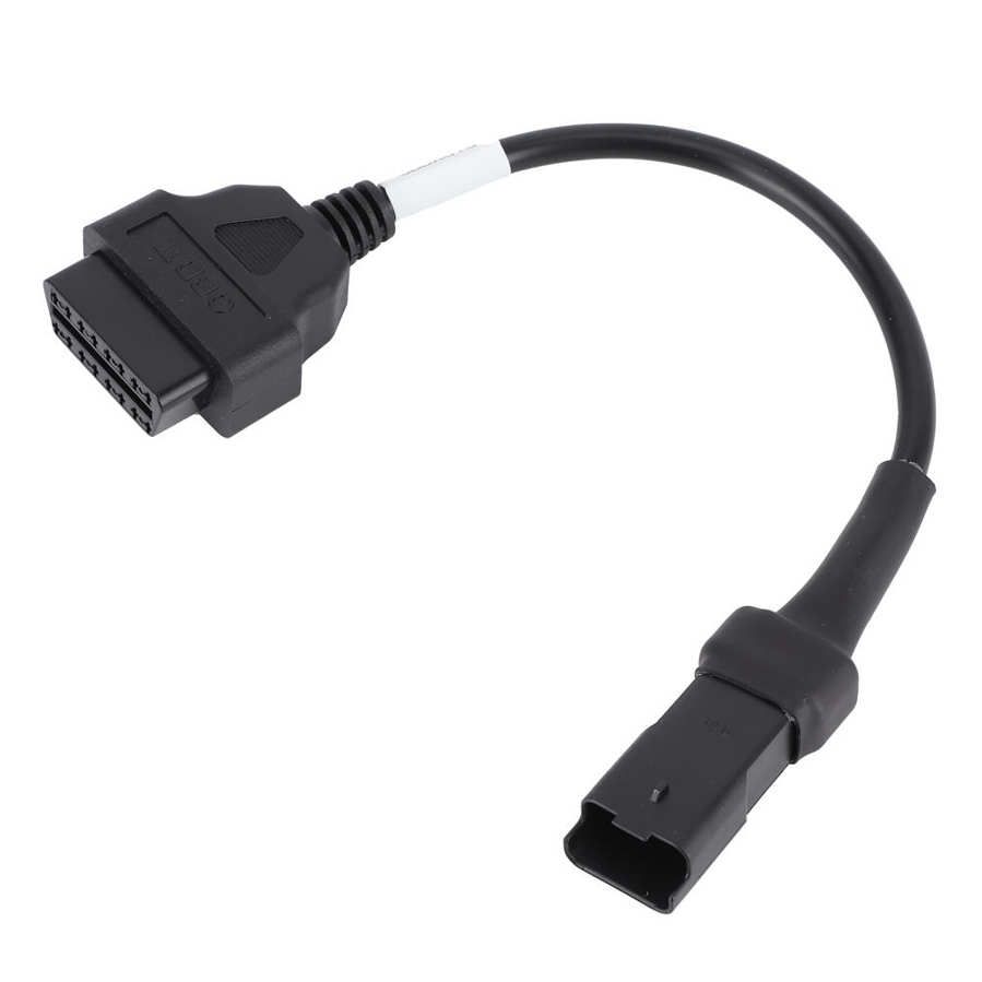 4 Pin to OBD2 Diagnostic Adapter Connector for DUCATI Panigale Fit Multistrada 1200 2010‑2014