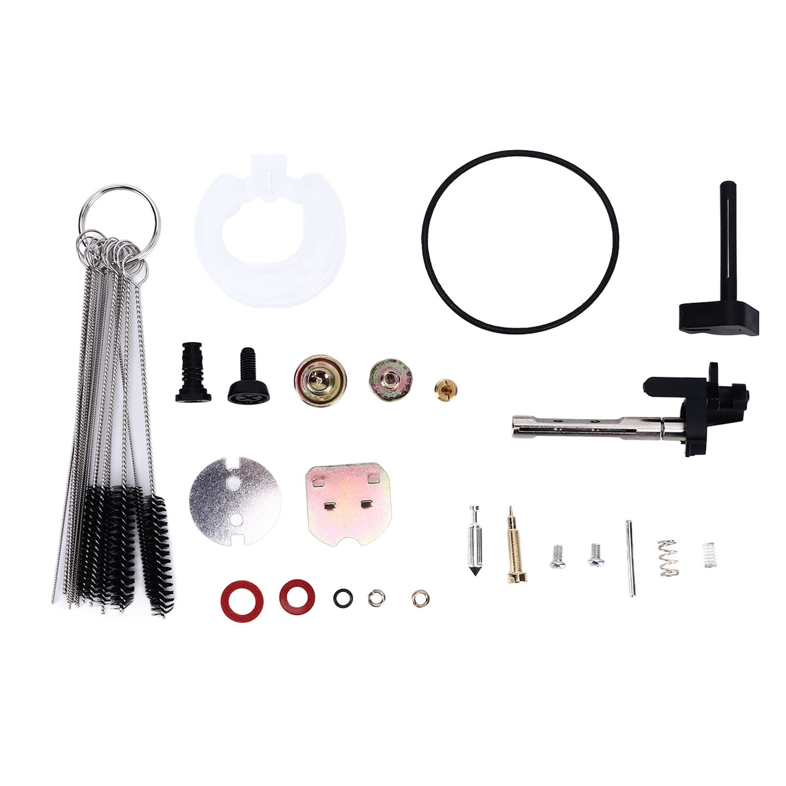 Carburetor Rebuild Repair Kit Cleaning Brush Set Rubber+Metal+ABS For GX390 13HP