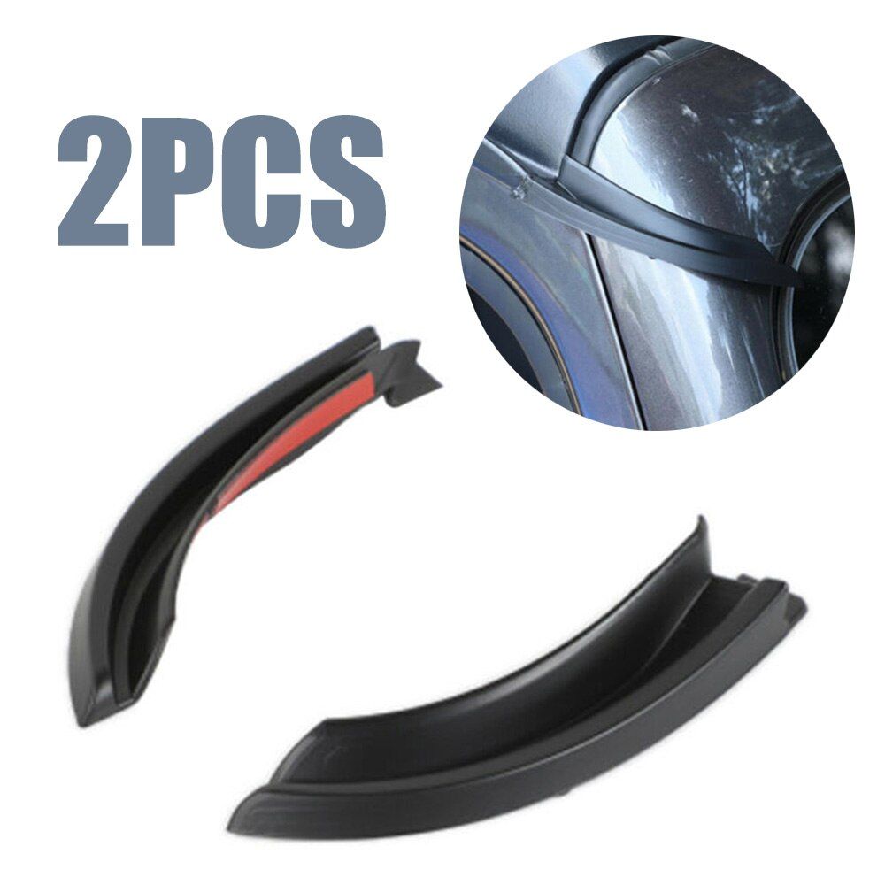 2PCS Water Rain Gutter Extension For Jeep Wrangler JK 2011-2017 For Jeep Wrangler JL Gladiator JT 2018 2019 2020 Car
