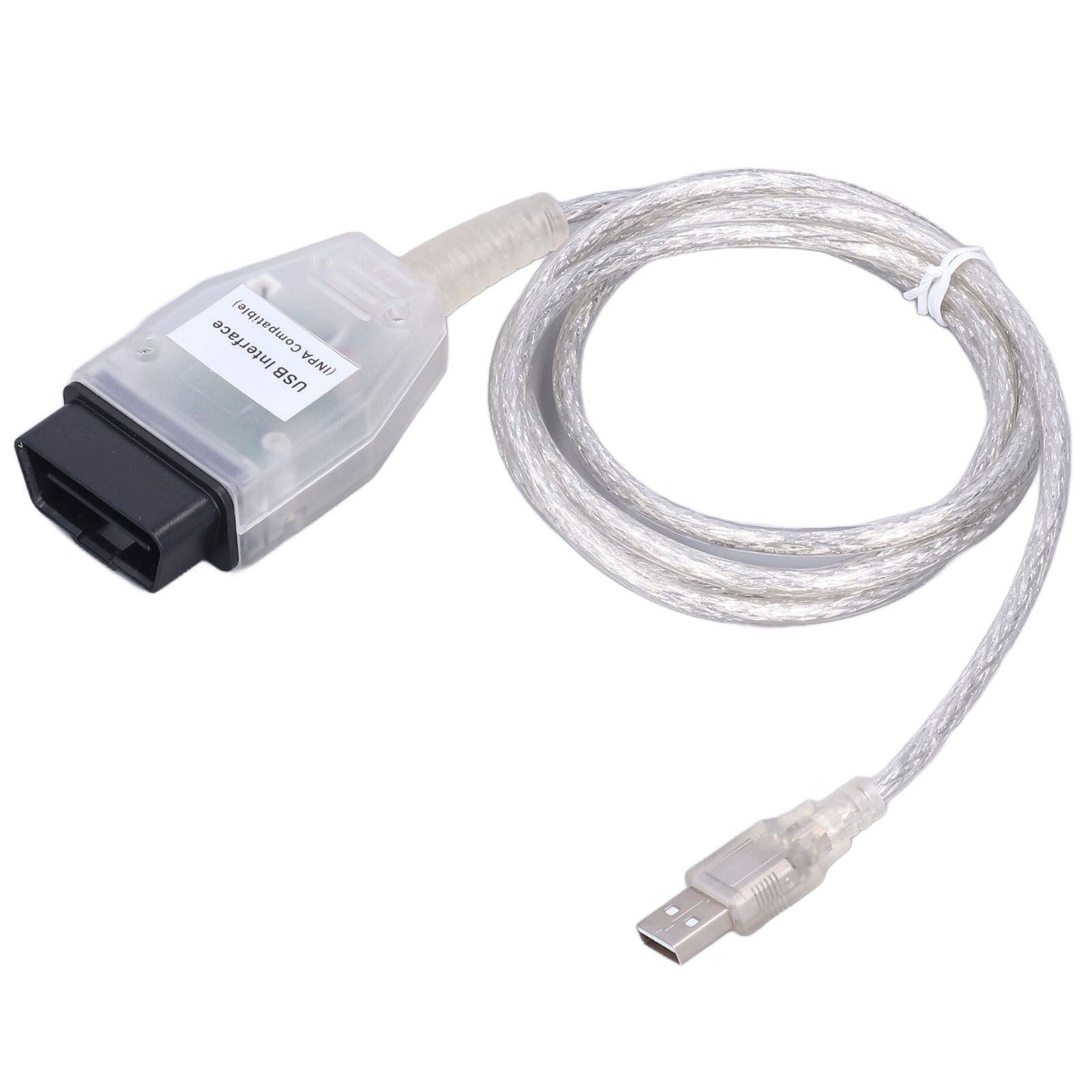 Chenmeng La OBD2 Diagnostic Cable FT232RL Chip 8‑Pin K D CAN ABS Heat Resistance Replacement for 1 3 5 Series X1 X5
