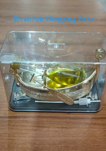 Boat shape Car perfume Show piece, Air Freshner, 01 piece, Scent Random Color