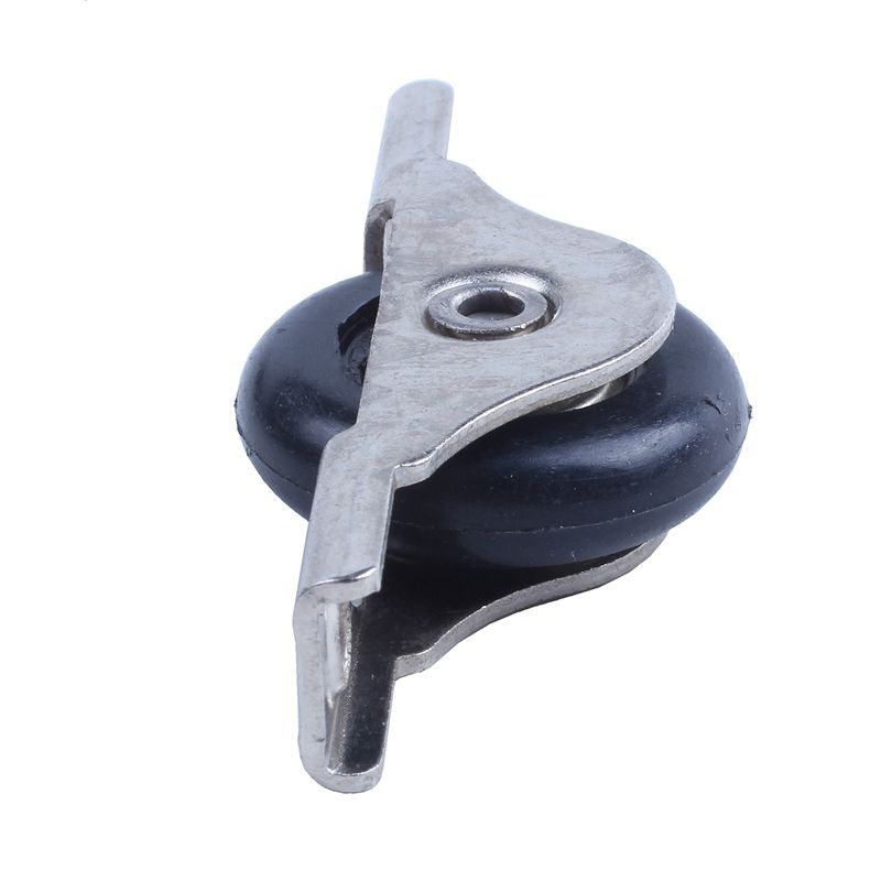 XHHDQES 4 Pcs Nylon Single Axle Sliding Door Roller Window Sash Pulley Wheel