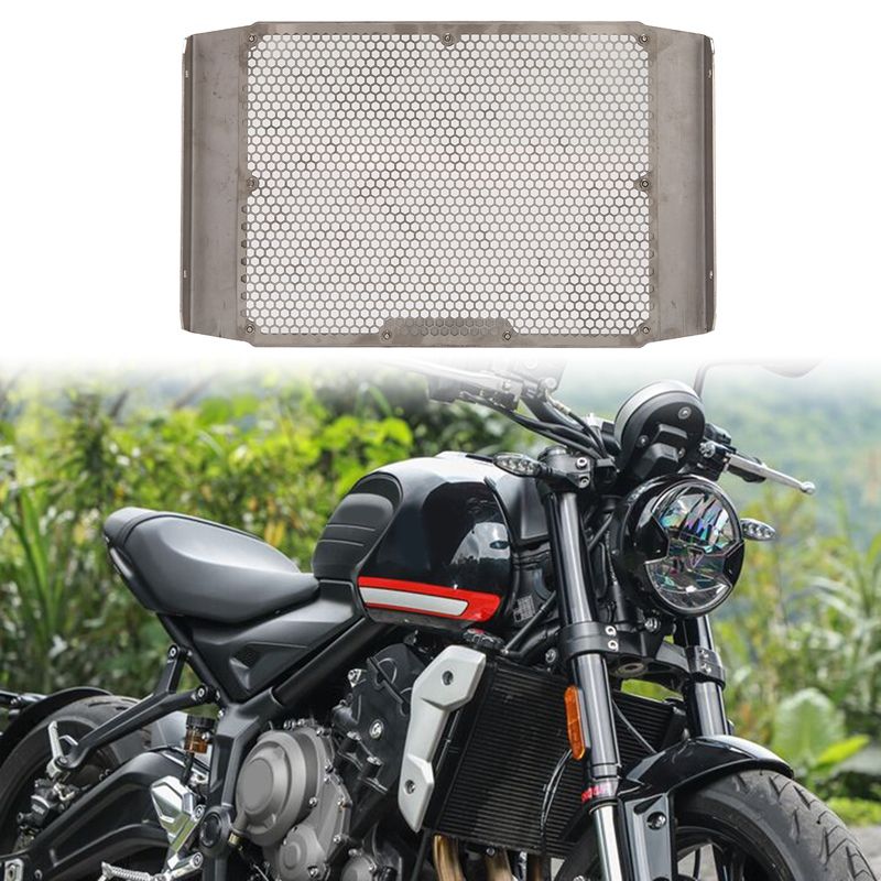 Motorcycle Water Tank Net Radiator Grille Guard Cover Protector Radiator Cover for Triumph Trident 660 2021