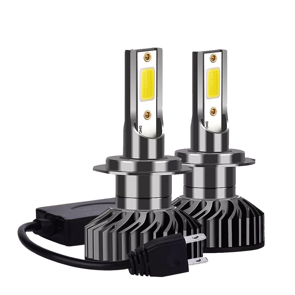 Heyword  Car Headlight H4 H7 20000LM 12V LED Bulb 9005 9006 H1 H3 3000K/4300K/6500K/8000K Styling Auto Headlamp Fog Light Bulbs-8000K-H4/9003/HB2 Hi/Lo