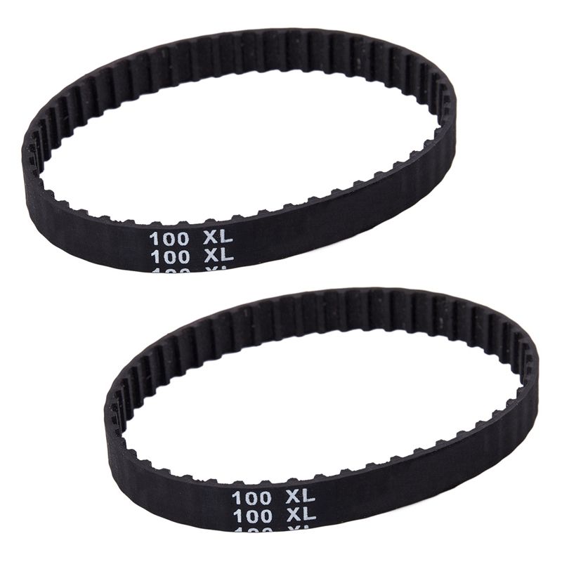 2X Polisher Speed Control Drive Rubber Timing Belt 50 Teeth 10mm Wide 100XL
