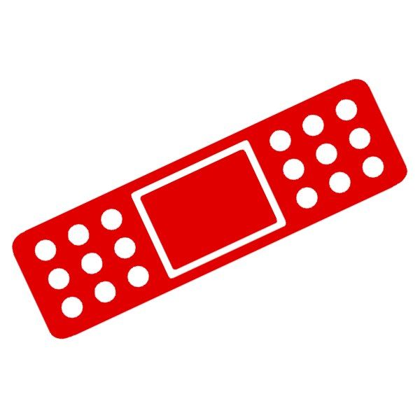 Car Stickers Band-aid Patch Cover Scratches Funny Creative Decoration Decals Auto Tuning Styling Vinyls D50