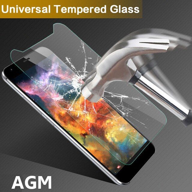 9H Tempered Glass For AGM X1 X2 X3 X3 Turbo X5 Glass Cover 9H Protective Glass Screen Protector For AGM A9 H1 A1Q Phone Film