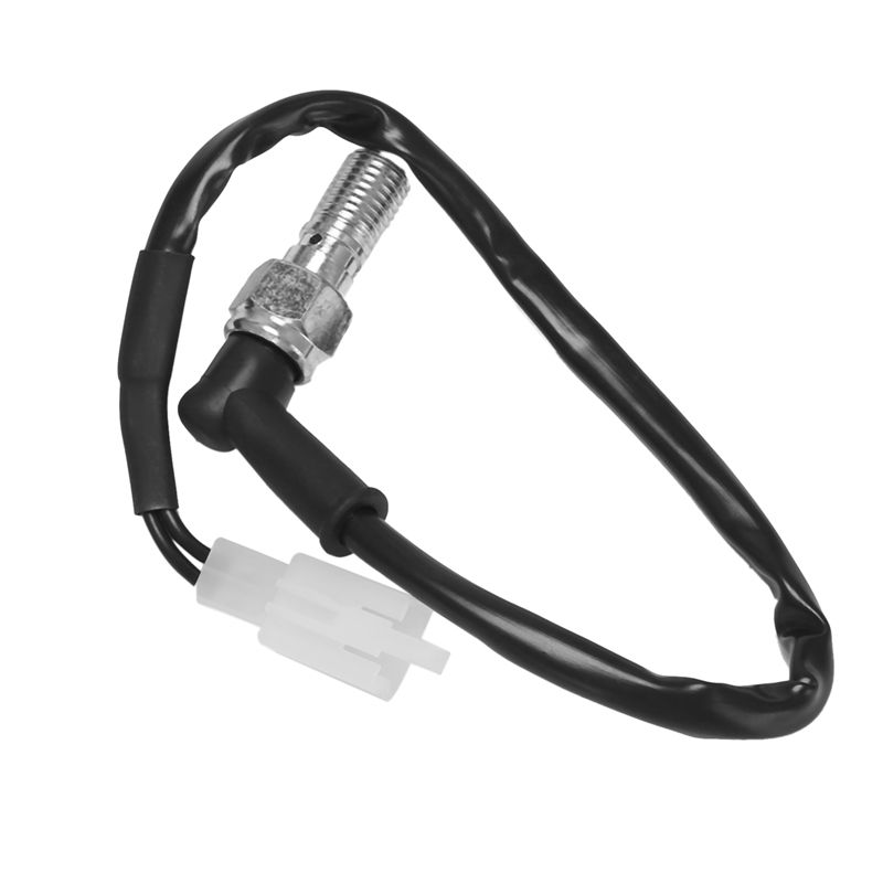 Universal Motorcycle Hydraulic Brake Pressure Rear Light M10 1.25Mm