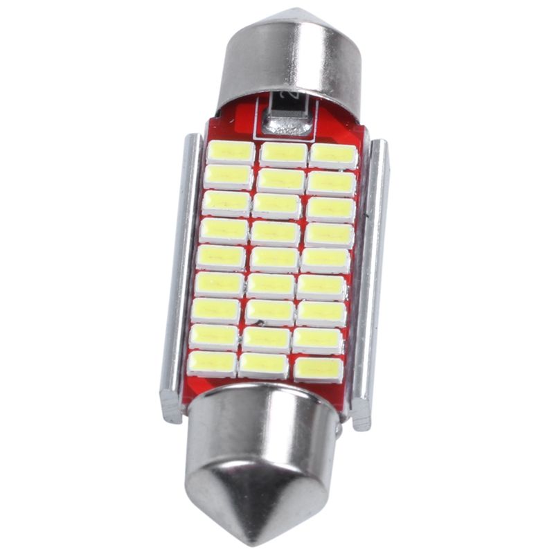 2Pcs C5W C10W 3014 Festoon Led Canbus Car Inteiror Bulb License Plate Light 12V